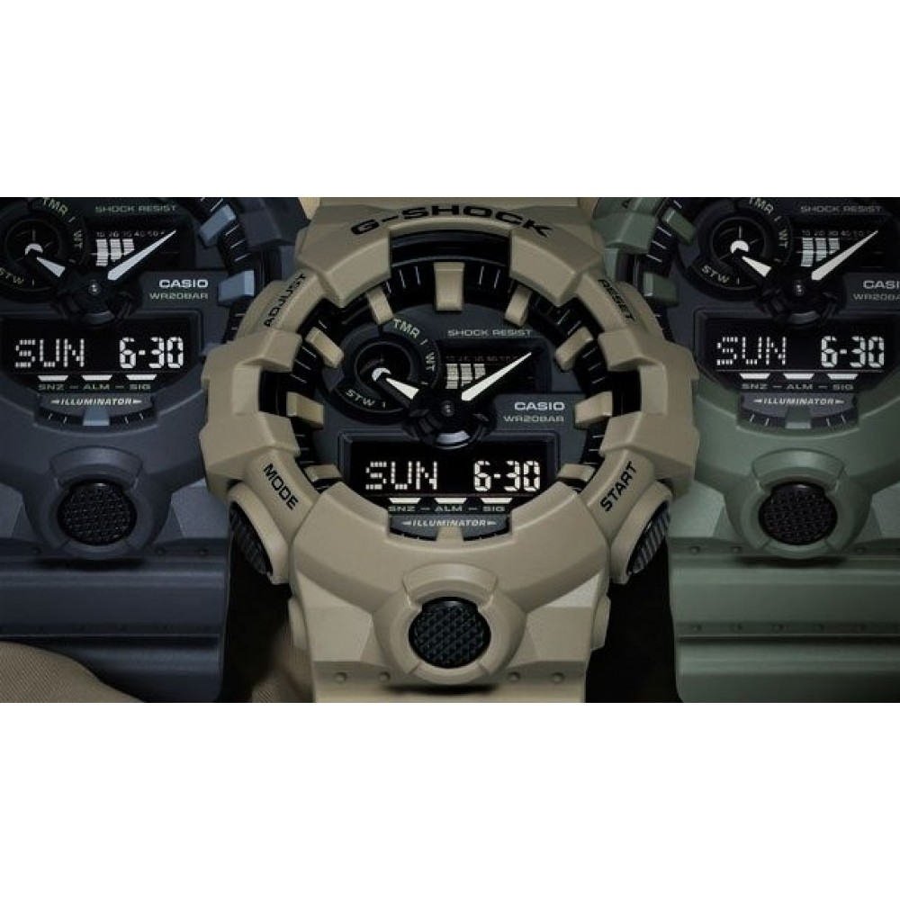 Наручний годинник Casio G-Shock GA-700CA-5AER