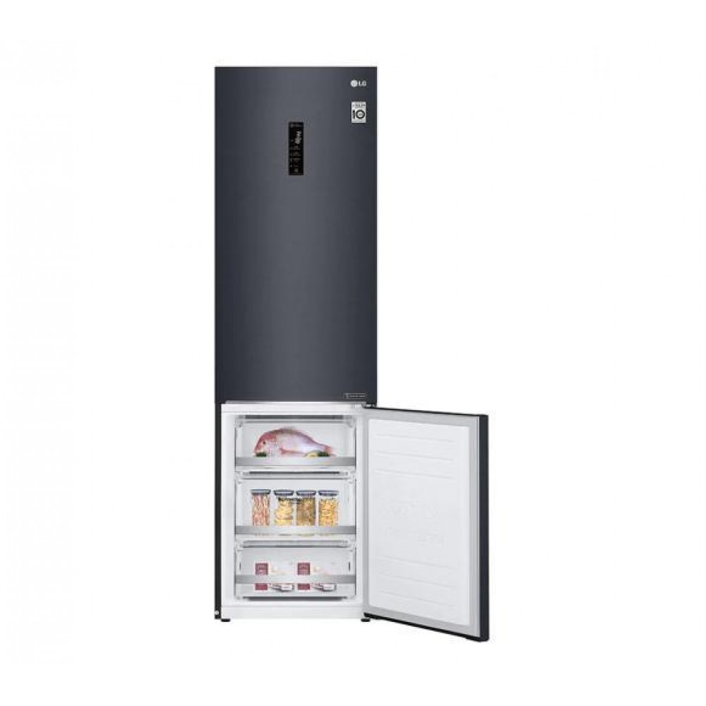 Холодильник із морозильною камерою LG GBB72MCDGN