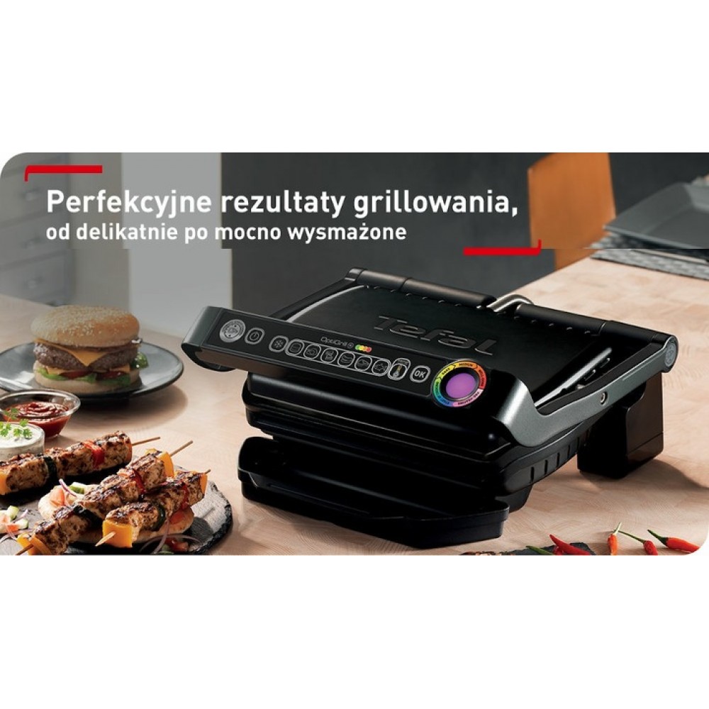 Електрогриль притискний Tefal OptiGrill+ GC712834