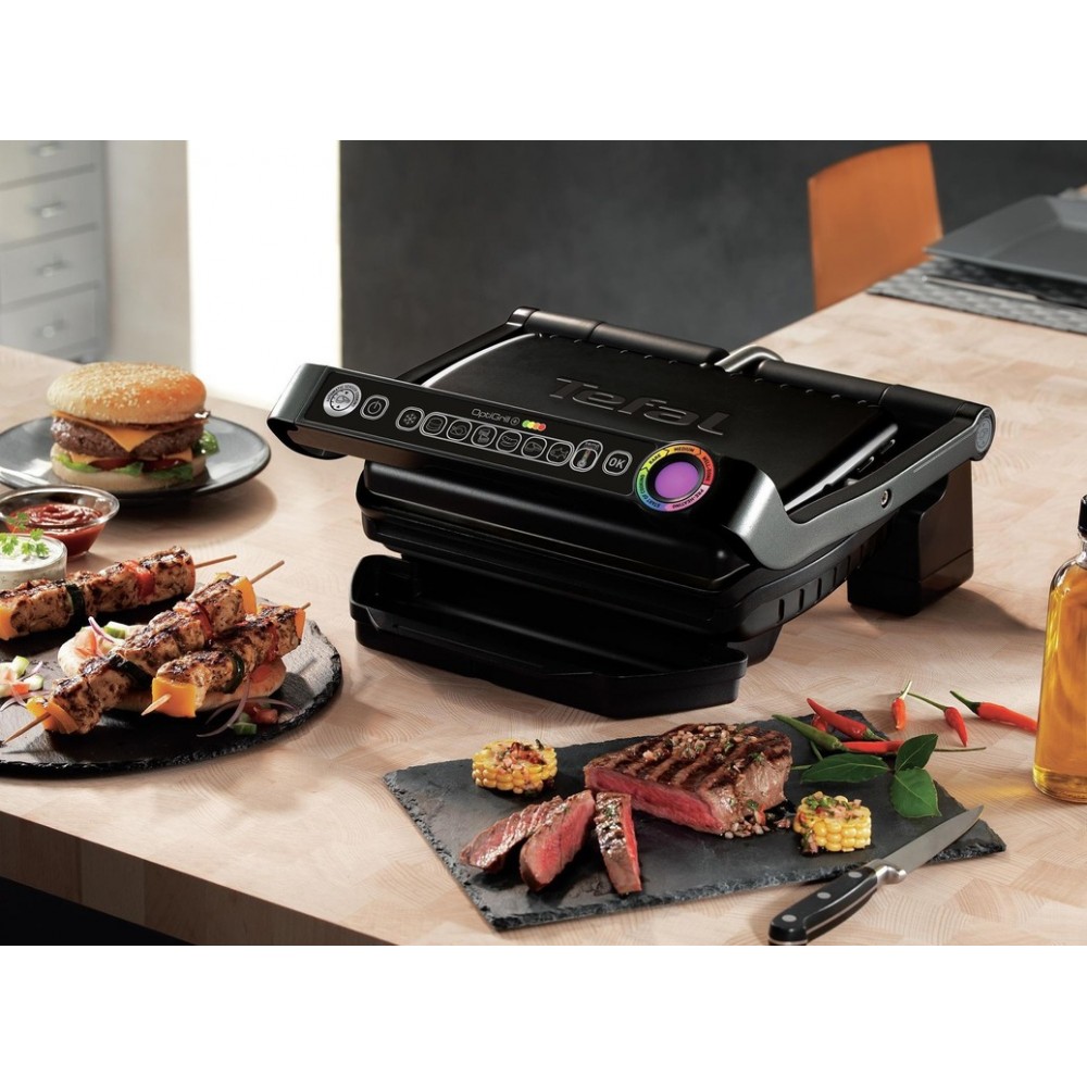 Електрогриль притискний Tefal OptiGrill+ GC712834