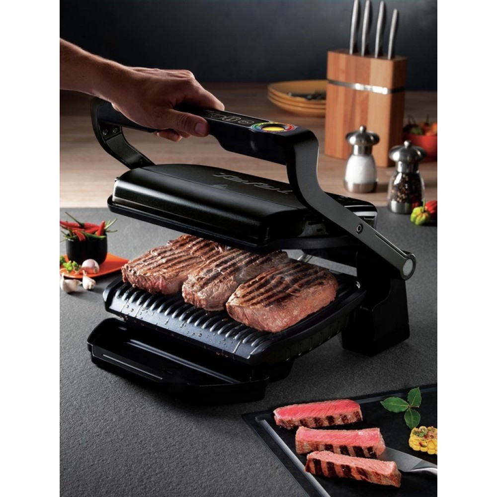 Електрогриль притискний Tefal OptiGrill+ GC712834
