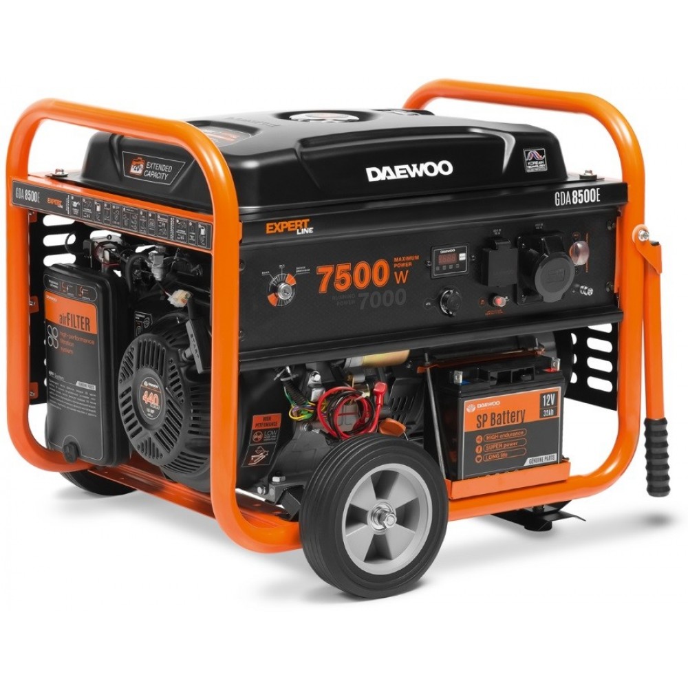Бензиновий генератор Daewoo Power GDA 8500E