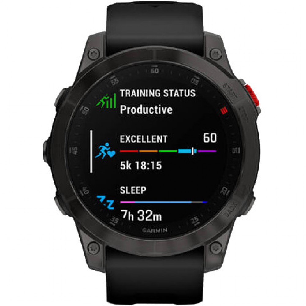 Смарт-часы Garmin Epix (Gen 2) Sapphire - Black Titanium (010-02582-10/11)