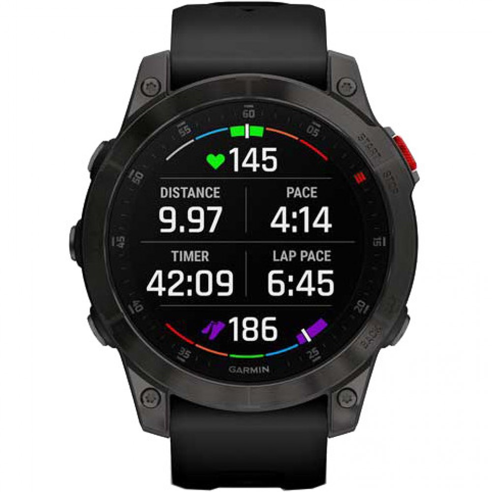 Смарт-часы Garmin Epix (Gen 2) Sapphire - Black Titanium (010-02582-10/11)