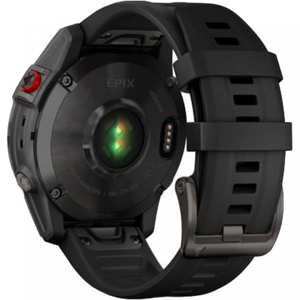 Смарт-часы Garmin Epix (Gen 2) Sapphire - Black Titanium (010-02582-10/11)