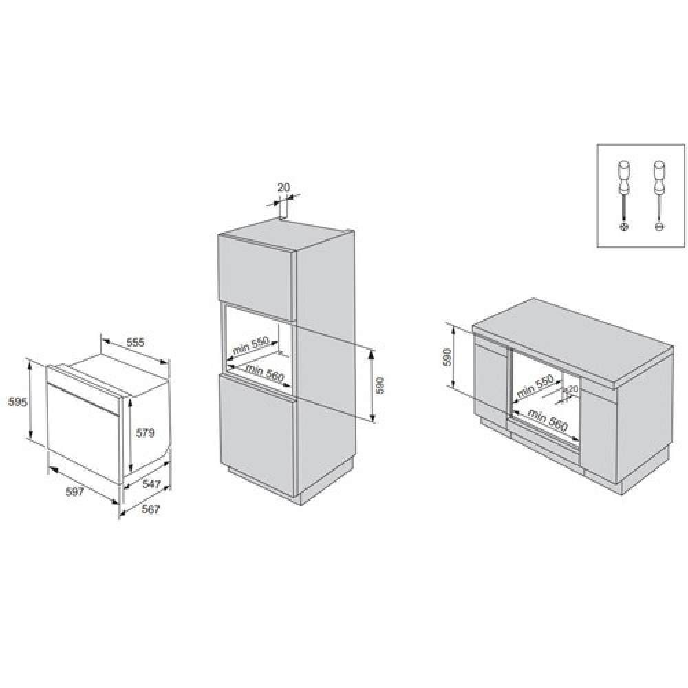 Духова шафа Gorenje BO 76 SYB