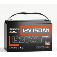 Акумулятор Humsienk LiFePO4 12V 150 Ah 110A BMS