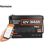 Акумулятор Humsienk LiFePO4 12V 314Ah (200A BMS) + Bluetooth