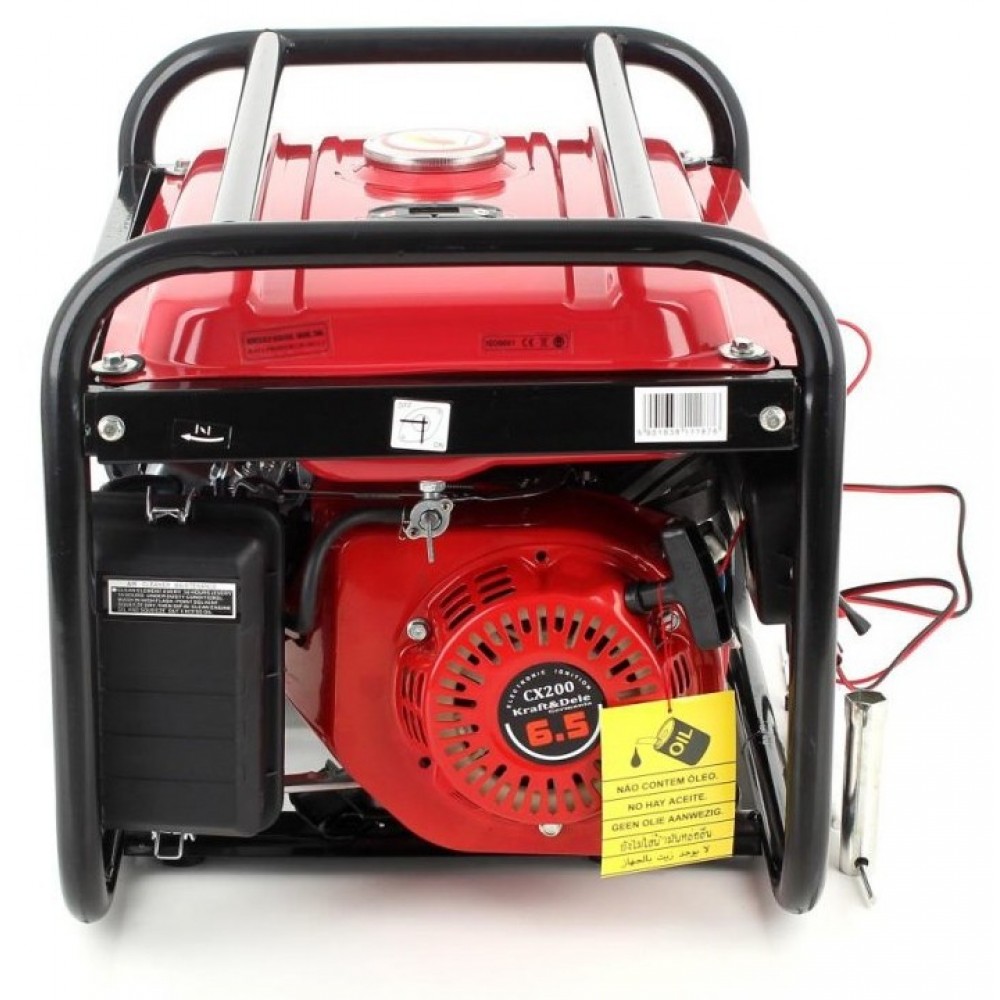 Бензиновий генератор Kraft&Dele KW-6500JC (KD-116) 2,5 кВт