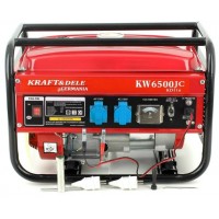 Бензиновий генератор Kraft&Dele KW-6500JC (KD-116) 2,5 кВт