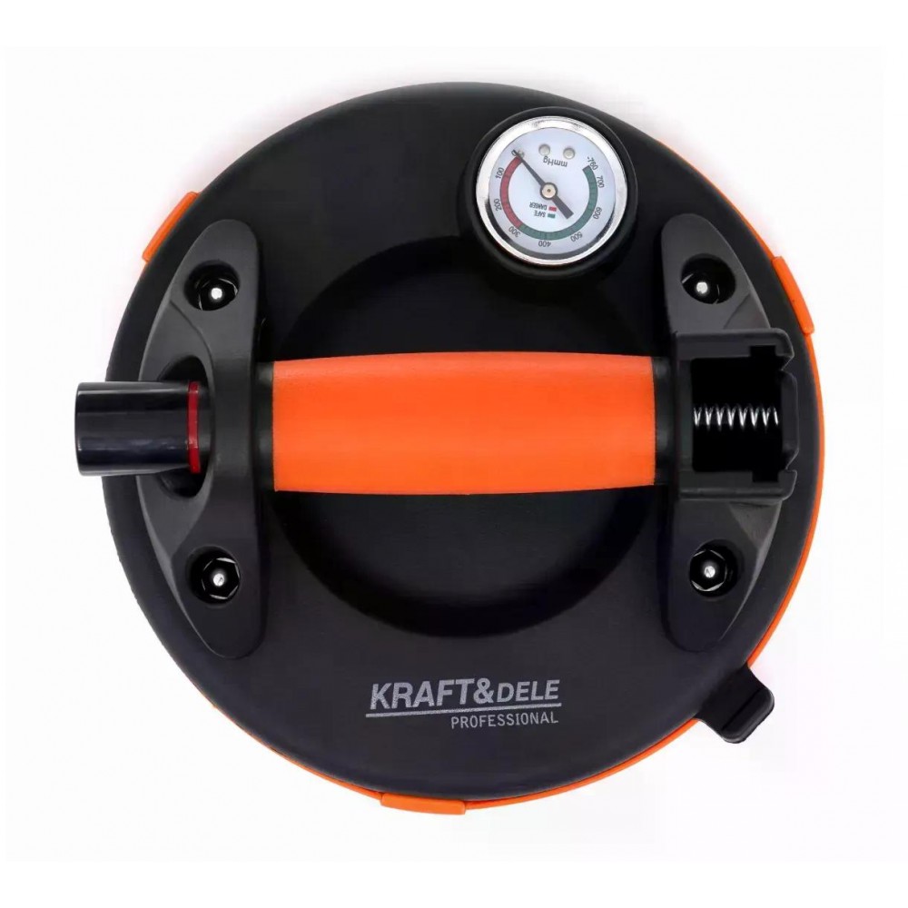 Вакуумна присоска для кріплення важких предметів Kraft&Dele KD10738, до 190 кг