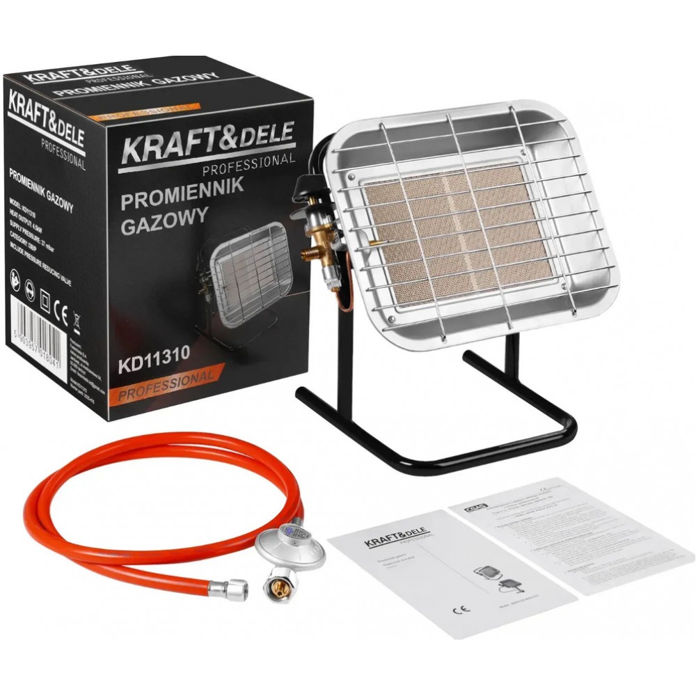 Газовий обігрівач KD11310 4,5 кВт для майстерні, гаража та відкритих приміщень