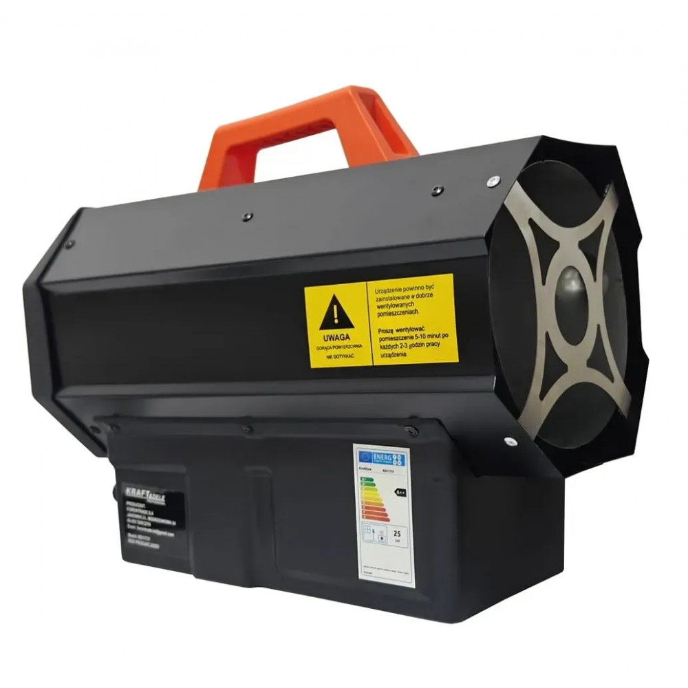 Газовий тепловентилятор Kraft&Dele KD11731 25 кВт з автоматичним редуктором, пропан-бутан