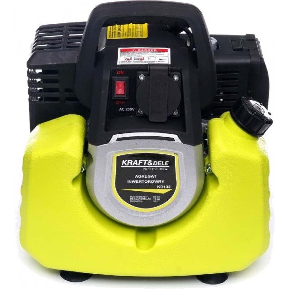 Інверторний бензиновий генератор Kraft&Dele KD132 1,0 кВт