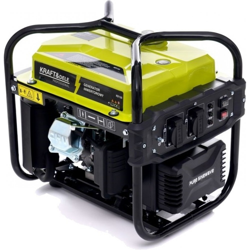 Інверторний бензиновий генератор Kraft&Dele KD135 2 кВт