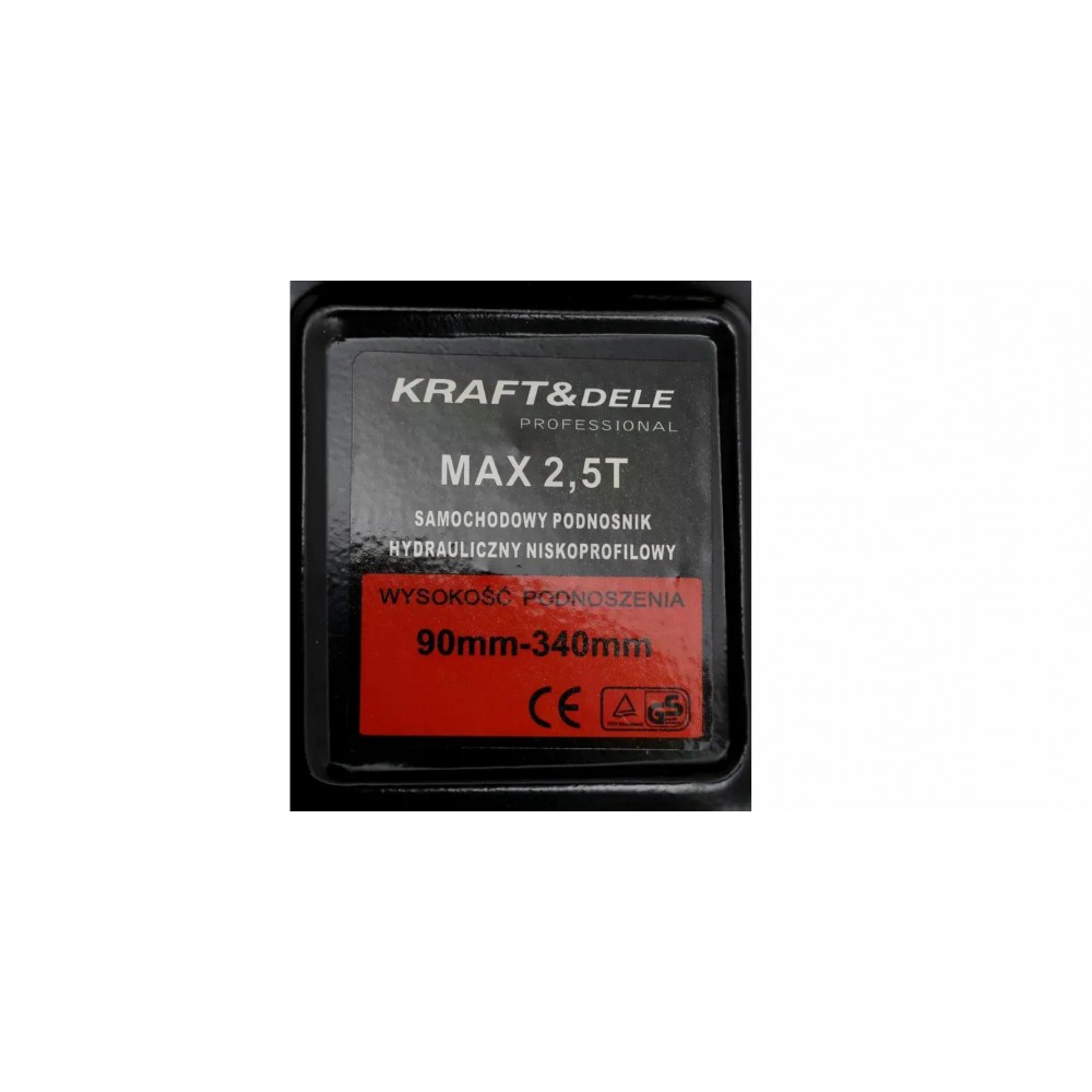 Домкрат автомобільний Kraft&Dele KD1362 2500 кг