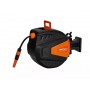 Автоматична котушка для садового шланга Kraft&Dele KD2151 1/2" 15+1,5 м — настінна, зі змотуванням, для поливу саду