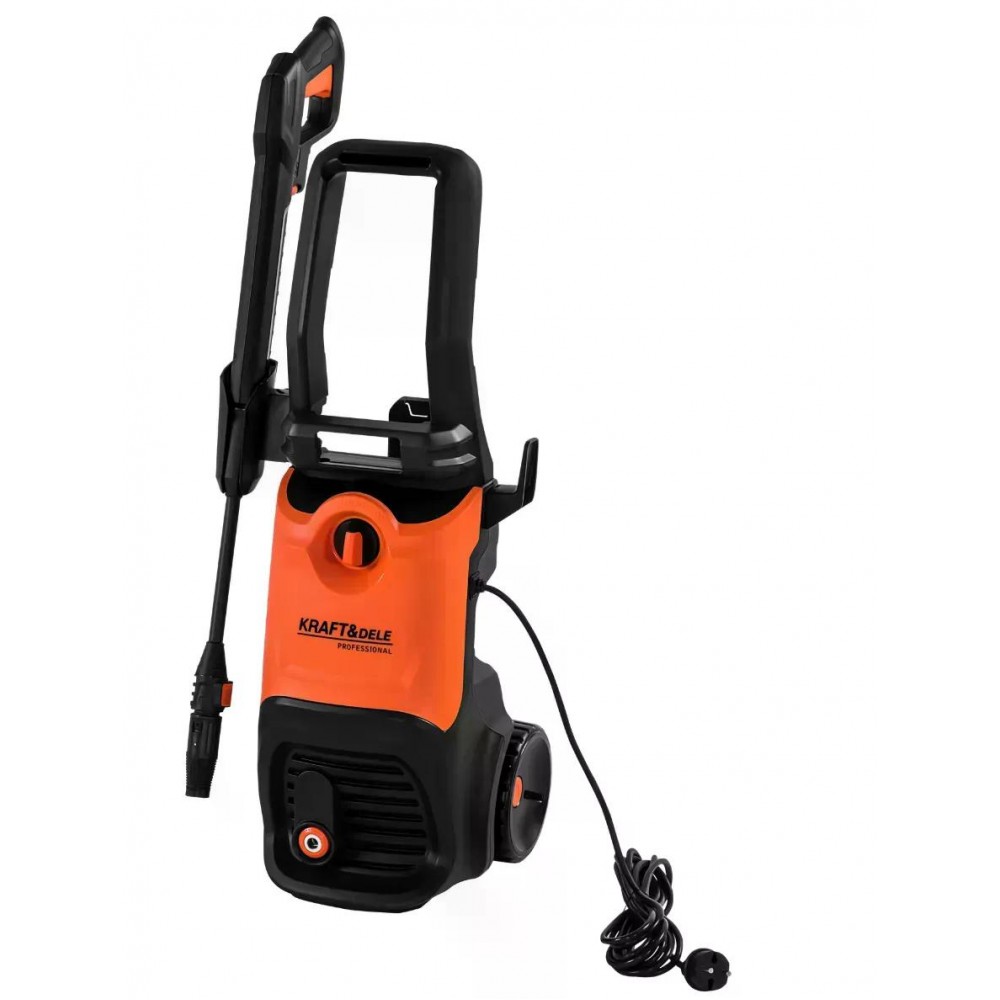 Мийка високого тиску Kraft&Dele KD5381 3000 Вт 240 бар з піноутворювачем — для авто, двору та фасадів