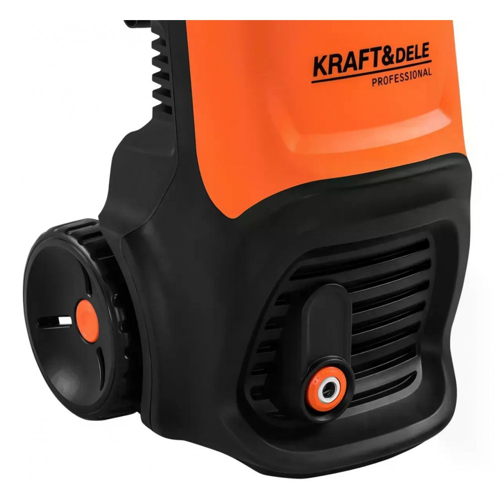 Мийка високого тиску Kraft&Dele KD5381 3000 Вт 240 бар з піноутворювачем — для авто, двору та фасадів