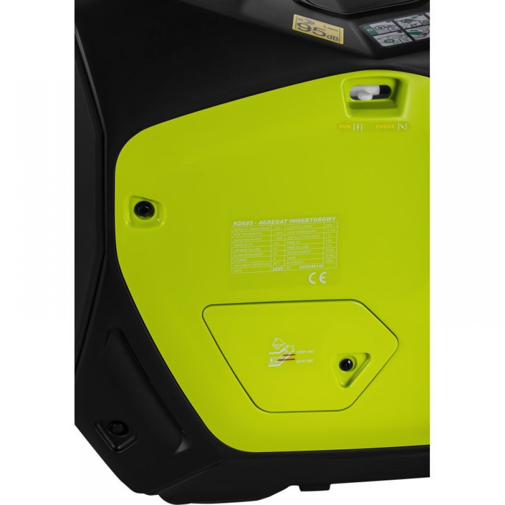 Інверторний бензиновий генератор Kraft&Dele KD685 2,8 кВт