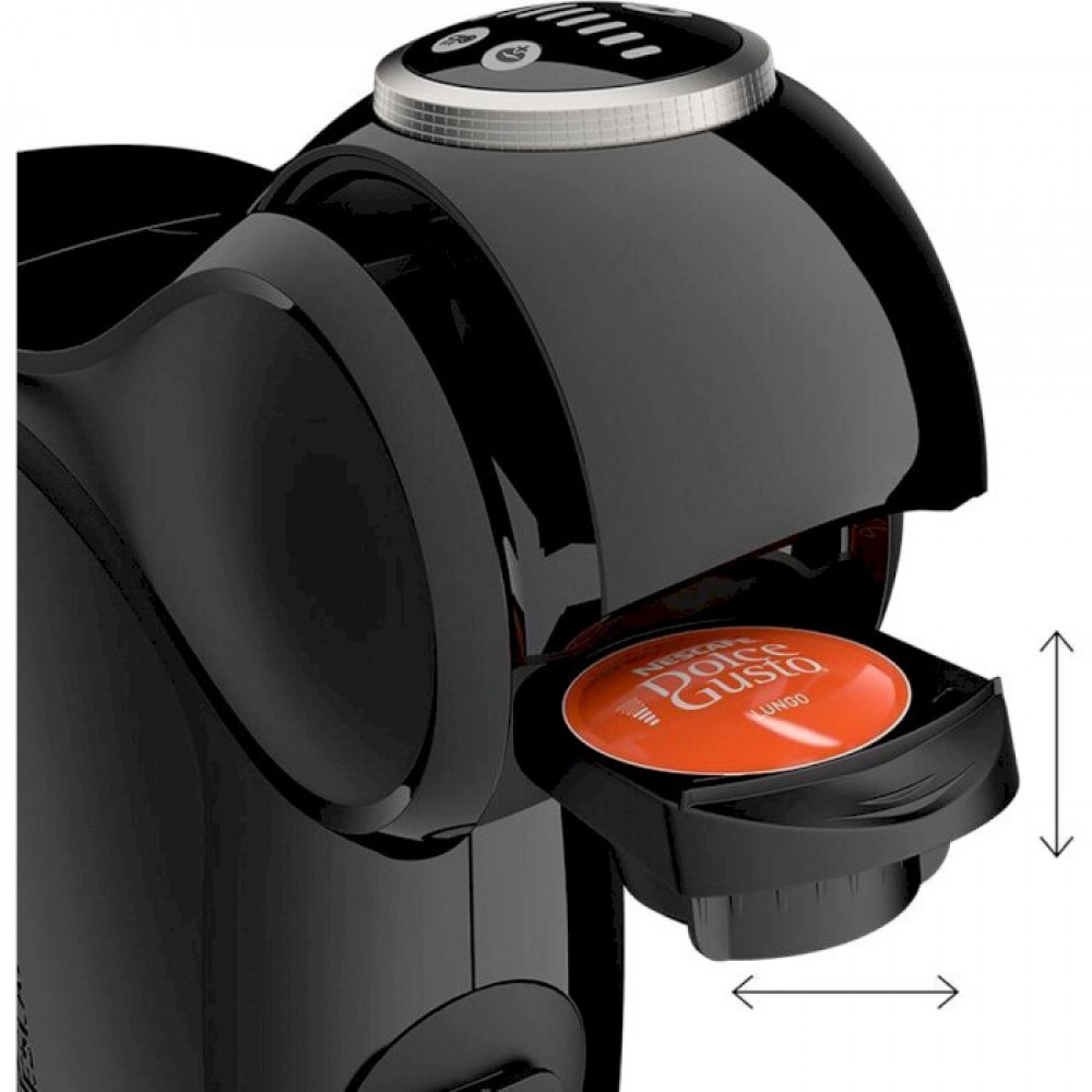Капсульна кавоварка еспресо Krups Genio S Plus Black KP340831 (NESCAFE EDG 315.B)