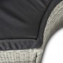 Набір садових меблів Mebel Elite California Garden Gray ME.CALIFORNIA/CP/RT/OGR/ZES