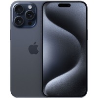 Смартфон Apple iPhone 15 Pro 256Gb Blue Titanium (MTV63)