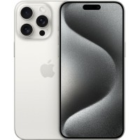 Смартфон Apple iPhone 15 Pro Max 256GB White Titanium (MU783)