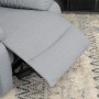Крісло з масажем Mebel ELITE INTER Grey Modern (сіра тканина)