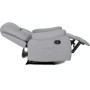 Крісло з масажем Mebel ELITE INTER Grey Modern (сіра тканина)