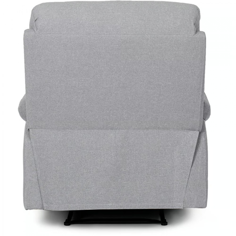 Крісло з масажем Mebel ELITE INTER Grey Modern (сіра тканина)