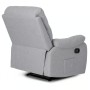 Крісло з масажем Mebel ELITE INTER Grey Modern (сіра тканина)