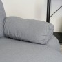 Крісло з масажем Mebel ELITE INTER Grey Modern (сіра тканина)