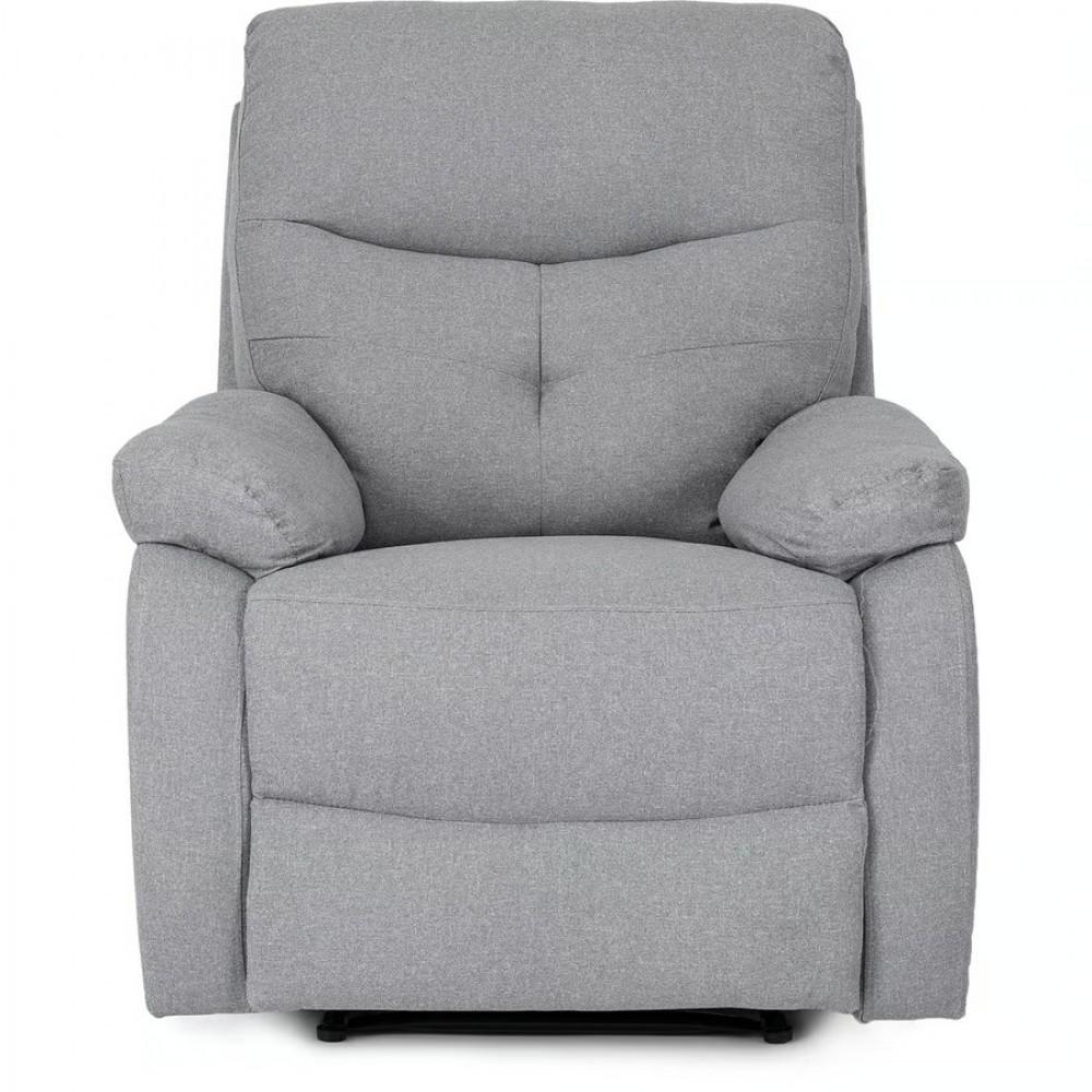 Крісло з масажем Mebel ELITE INTER Grey Modern (сіра тканина)