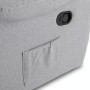 Крісло з масажем Mebel ELITE INTER Grey Modern (сіра тканина)
