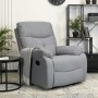 Крісло з масажем Mebel ELITE INTER Grey Modern (сіра тканина)