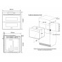 Духовка електрична DUAL COOK Samsung NV7B45251AK