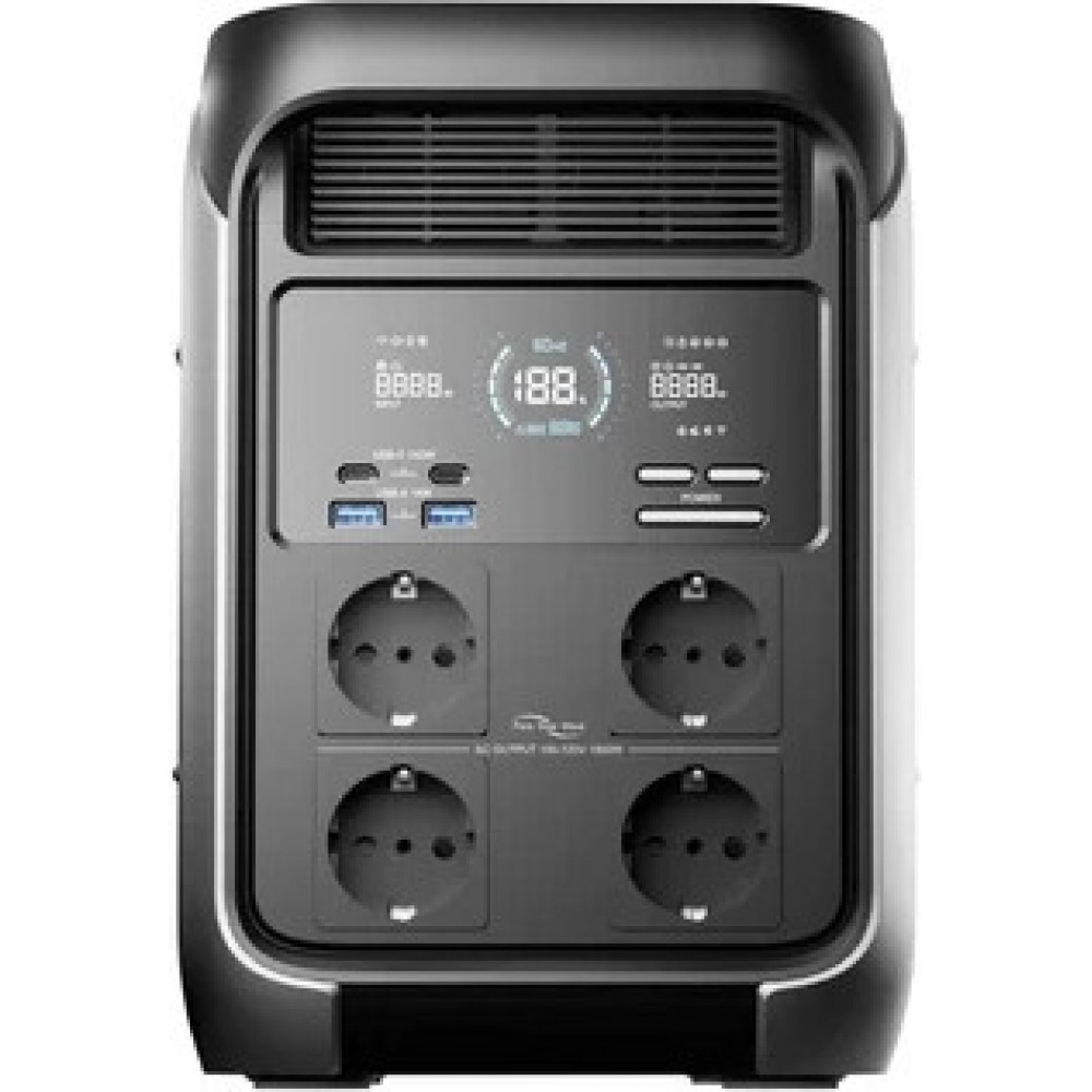 Зарядна станція Allpowers VOLIX P1800 LiFePO4 1800 Вт/1024 Вт*год