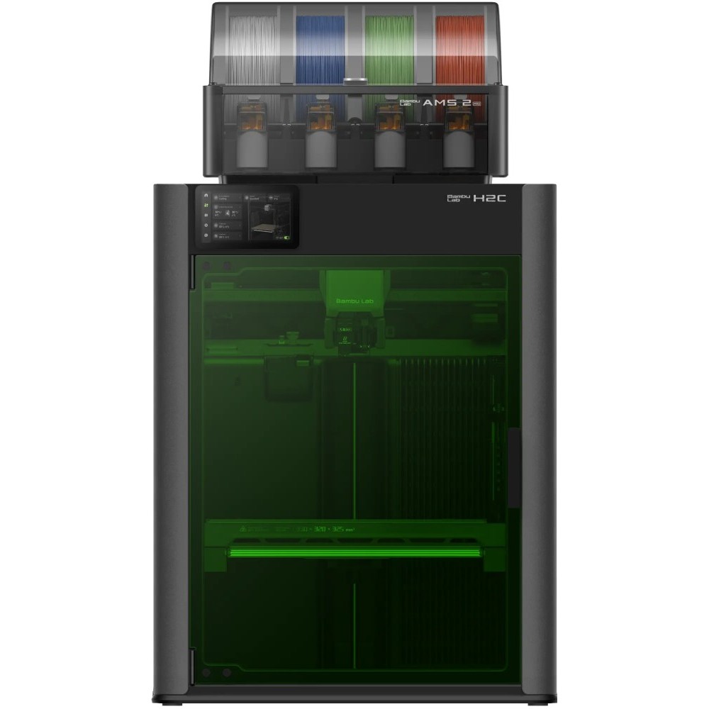 3D-принтер Bambu Lab H2C Laser Full Combo 10W AMS (PF003-N+SA007+SL001)