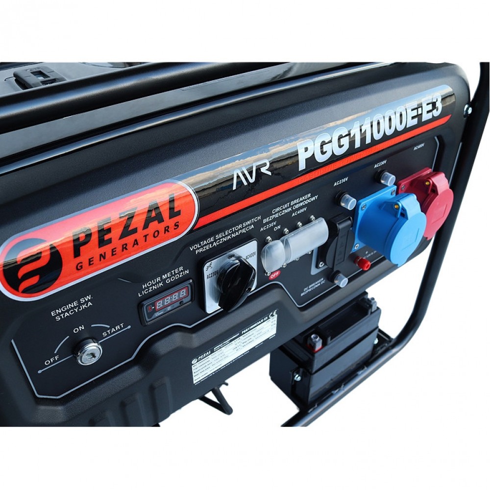 Бензиновий генератор PEZAL PGG11000E-E3
