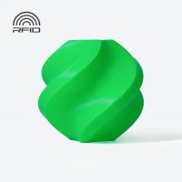 Філамент/пластик для 3D друку з котушкою Bambu Lab PLA Basic Green 1kg