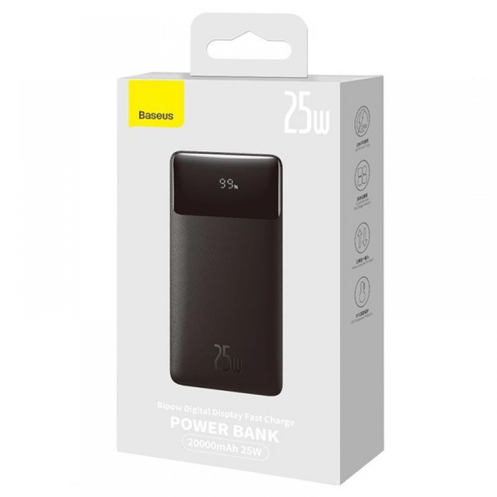 Power Bank Baseus Bipow 20000mAh 25W Black (PPBD020301)