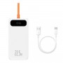 Power Bank Baseus Block 10000 mAh 22.5W PD with USB-C White (PPBLK-A02)