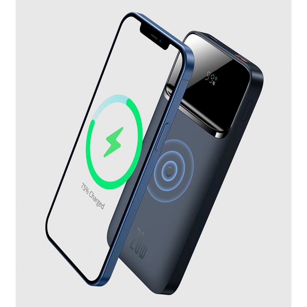 Power Bank Baseus Magnetic 2022 Edition 10000 mAh Blue (PPCX010103)