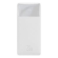 Зовнішній акумулятор (Power Bank) Baseus PowerBank Bipow Digital Display 20000mAh 20W White (PPDML-M02)