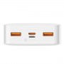Зовнішній акумулятор (Power Bank) Baseus PowerBank Bipow Digital Display 20000mAh 20W White (PPDML-M02)