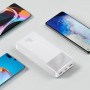 Зовнішній акумулятор (Power Bank) Baseus PowerBank Bipow Digital Display 20000mAh 20W White (PPDML-M02)