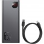 Power Bank Baseus Adaman Metal Digital Display Quick Charge 65W 20000mAh Black (PPIMDA-D01)