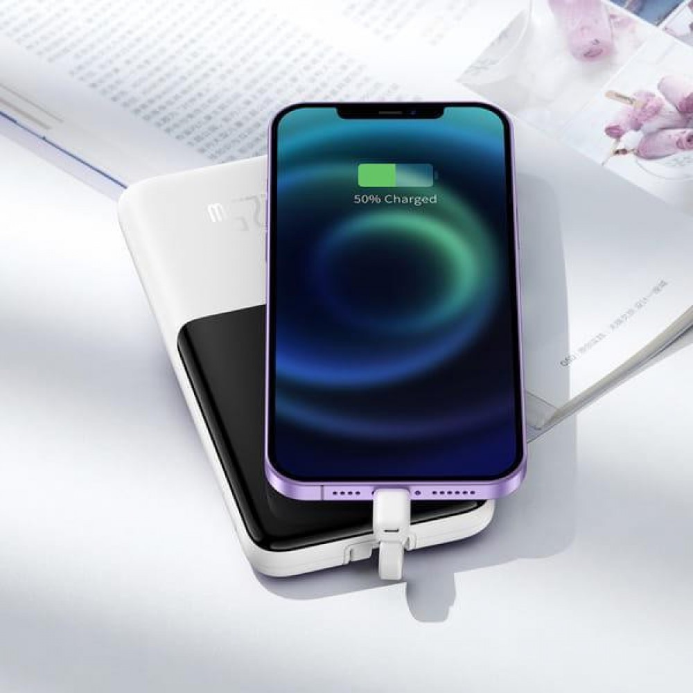 Power Bank Baseus Elf Digital Display 10000mAh 22.5W White (PPJL010002)
