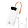 Powerbank Baseus Block Digital Display 20000 mAh White (PPLK000002)